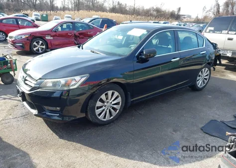 2014 Honda Accord Ex-L from USA, damaged, VIN 1HGCR2F86EA056233